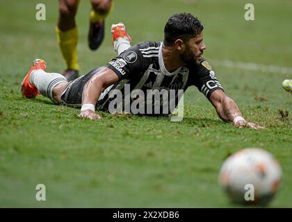 Belo Horizonte, Brésil. 23 avril 2024. Hulk de l'Atletico Mineiro lors du match entre l'Atletico Mineiro et Penarol-URU, pour le troisième tour du groupe G de la Copa CONMEBOL Libertadores 2024, au stade Arena MRV, à Belo Horizonte, Brésil, le 23 avril. Photo : Gledston Tavares/DiaEsportivo/Alamy Live News crédit : DiaEsportivo/Alamy Live News Banque D'Images