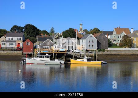 Géographie / voyage, États-Unis, New Hampshire, Portsmouth, South End, QUARTIER HISTORIQUE, AUTORISATIONS DE DROITS SUPPLÉMENTAIRES NON DISPONIBLES Banque D'Images