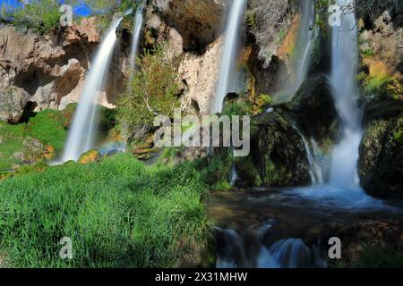 Géographie / voyage, États-Unis, Colorado, Rifle, Rifle Falls, parc national de Rifle Falls, AUTORISATION-DROITS-SUPPLÉMENTAIRES-INFO-NON-DISPONIBLE Banque D'Images