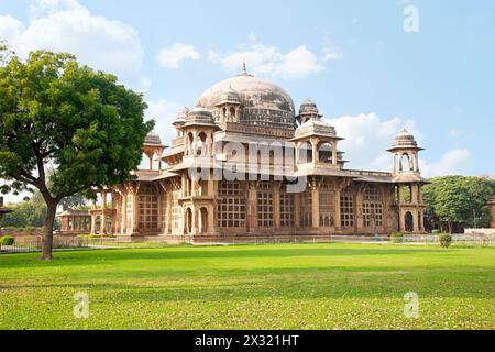 Tombe de Mohammad Ghaus, Gwalior, Madhya Pradesh, Inde Banque D'Images