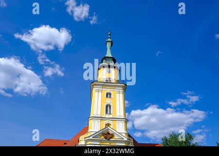 Sophienkirche Pokoj, Woiwodschaft Opole, Polen Evangelische Sophienkirche Bad Carlsruhe Pokoj, Kreis Namslau Namyslow, Woiwodschaft Oppeln, Oberschles Banque D'Images