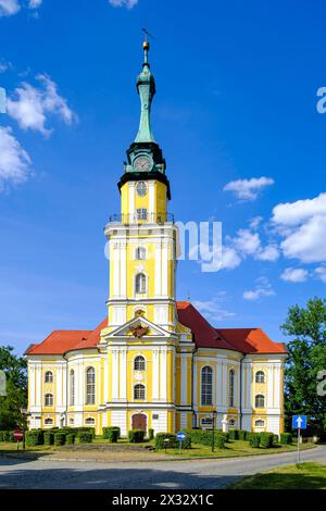 Sophienkirche Pokoj, Woiwodschaft Opole, Polen Evangelische Sophienkirche Bad Carlsruhe Pokoj, Kreis Namslau Namyslow, Woiwodschaft Oppeln, Oberschles Banque D'Images