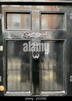 Ce n'est pas un bordel il n'y a pas de prostituées à ce panneau d'adresse sur la maison dans Meard Street soho centre de londres W1 angleterre royaume-uni Banque D'Images