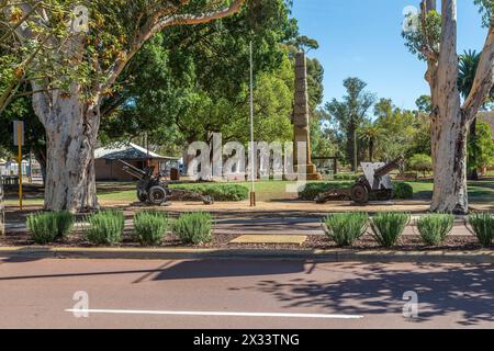 Guildford War Memorial à Stirling Square près de Meadow St, Guildford, Australie occidentale. Banque D'Images