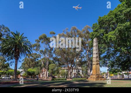 Guildford War Memorial à Stirling Square, Guildford, Australie occidentale. Banque D'Images