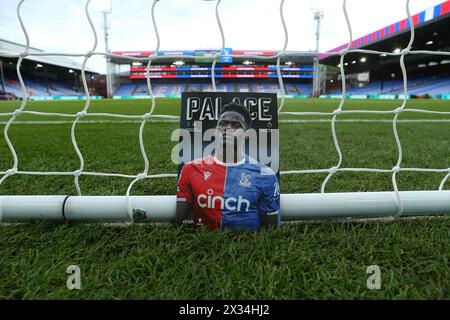 Selhurst Park, Selhurst, Londres, Royaume-Uni. 24 avril 2024. Premier League Football, Crystal Palace contre Newcastle United ; Programme de la journée crédit : action plus Sports/Alamy Live News Banque D'Images