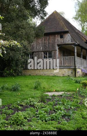 Pelouse du pavillon du château de Leeds Banque D'Images