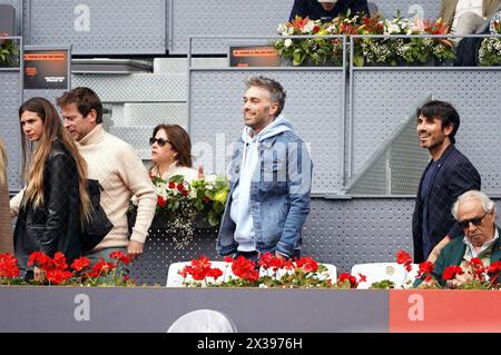 Madrid, Espagne. 25 avril 2024. Euring Masters Series Madrid à Madrid le mercredi 24 avril 2024 crédit : CORDON PRESS/Alamy Live News Banque D'Images