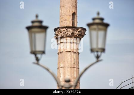 Thessalonique, région de la ville grecque de Macédoine dans le nord de la Grèce Rotonde tour Banque D'Images