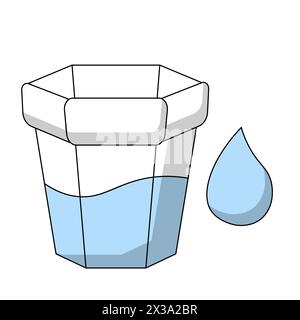 Pour les icônes, le Web, les cartes postales, la décoration, l'emballage, imprimés pour objets, sites web, bannières et cartes postales, couvertures et affiches élément individuel et etc Illustration de Vecteur
