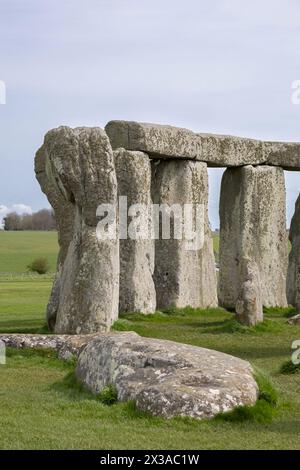 vue panoramique de stonehenge Banque D'Images