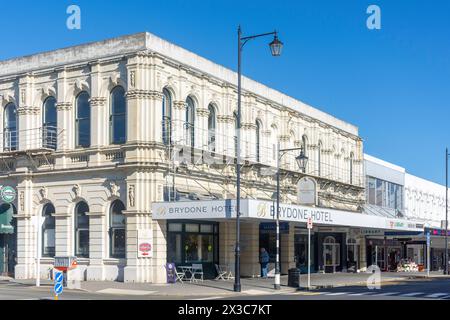 Brydone Hotel Oamaru, Thames Street, Oamaru, Otago, Île du Sud, nouvelle-Zélande Banque D'Images