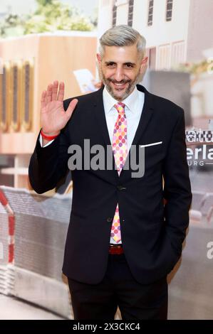 Michel Abdollahi BEI der Eröffnung des Monaco Abschnitts im Miniatur Wunderland Hamburg durch den Fürst und die Fürstin von Monaco. Hambourg, 25.04.2024 *** Michel Abdollahi à l'ouverture de la section monégasque du Miniatur Wunderland Hambourg par le Prince et la Princesse de Monaco Hambourg, 25 04 2024 Foto:xgbrcix/xFuturexImagex miniaturwunderland 4411 Banque D'Images