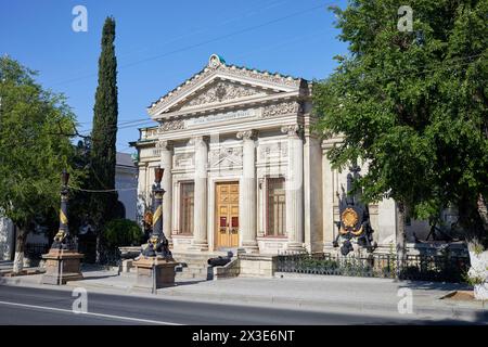 SÉBASTOPOL, CRIMÉE - 10 juin 2018 : Musée militaire et historique de la flotte de la mer Noire. Banque D'Images