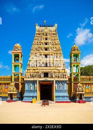 L'Alvar Vallipuram ou Valipura Aalvar Vishnu Kovil est un temple hindou près de Jaffna, au Sri Lanka. L'Alvar Vallipuram Kovil est considéré comme l'un des plus anciens H Banque D'Images