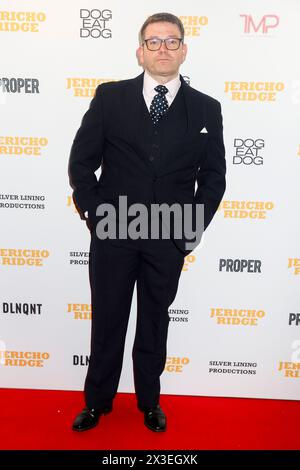 Londres, Royaume-Uni. 25 avril 2024. Chris Reilly assiste à la première Jericho Ridge au Curzon Soho à Soho, Londres. Crédit : SOPA images Limited/Alamy Live News Banque D'Images