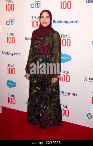 Alaa Murabit BEI der Time 100 Gala 2024 im Jazz au Lincoln Center. New York, 25.04.2024 Banque D'Images