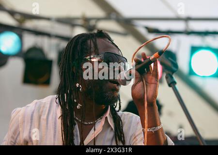 Levi Roots se produisant au Guilfest 2011 Banque D'Images