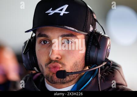 Circuit de Suzuka, 5 avril 2024 : Esteban Ocon (FRA) d'Alpine lors du Grand Prix de formule 1 du Japon 2024. Banque D'Images