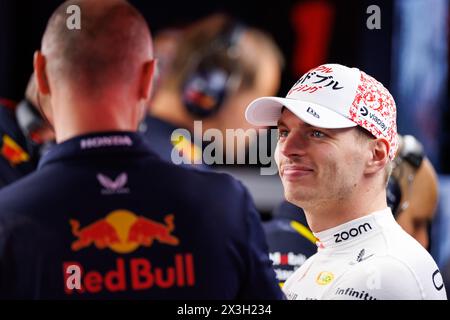 Circuit de Suzuka, 5 avril 2024 : Max Verstappen (NED) de Red Bull lors du Grand Prix de formule 1 du Japon 2024. Banque D'Images