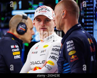 Circuit de Suzuka, 5 avril 2024 : Max Verstappen (NED) de Red Bull lors du Grand Prix de formule 1 du Japon 2024. Banque D'Images