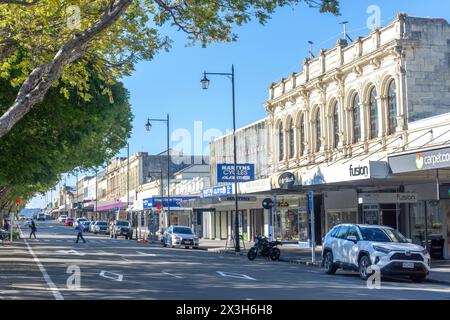 Centre-ville, Thames Street, Oamaru, Otago, Île du Sud, nouvelle-Zélande Banque D'Images