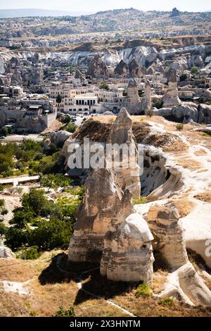 La Cappadoce - Turquie, du parc national de Göreme, l'UNESCO Banque D'Images