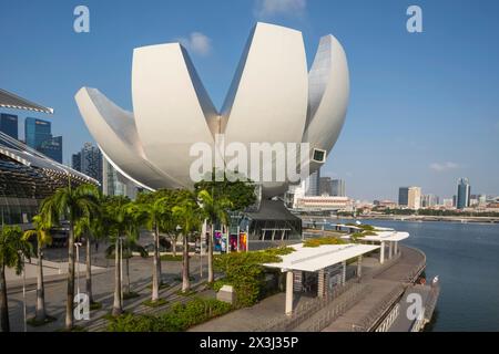 Asie, Singapour, ArtScience Museum Banque D'Images