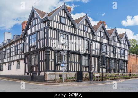 Maison à bois dans le Ledbury Herefordshire Banque D'Images