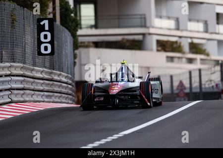 21 DE VRIES Nyck (nld), Mahindra Racing, Mahindra M9Electro, action lors de l'ePrix de Monaco 2024, 6ème rendez-vous du Championnat du monde ABB FIA Formula E 2023-24, sur le circuit de Monaco du 25 au 27 avril 2024 à Monaco Banque D'Images