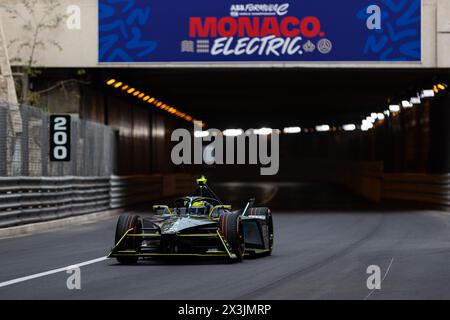 03 SETTE CAMARA Sergio (soutien-gorge), ERT Formula E Team, ERT X24, action lors de l'ePrix de Monaco 2024, 6ème rendez-vous du Championnat du monde ABB FIA Formula E 2023-24, sur le circuit de Monaco du 25 au 27 avril 2024 à Monaco Banque D'Images