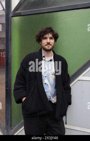 Portrait de Jeremie Moreau (dessinateur) 09/04/2024 ©Isabella de Maddalena/opale.photo Banque D'Images