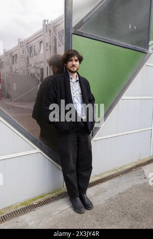 Portrait de Jeremie Moreau (dessinateur) 09/04/2024 ©Isabella de Maddalena/opale.photo Banque D'Images