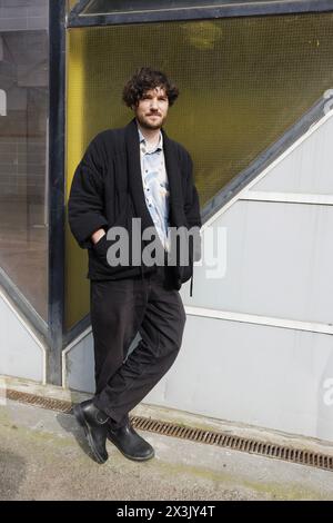 Portrait de Jeremie Moreau (dessinateur) 09/04/2024 ©Isabella de Maddalena/opale.photo Banque D'Images