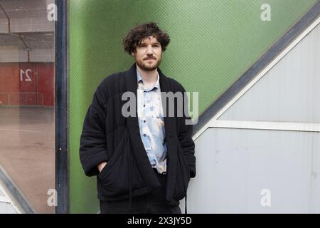 Portrait de Jeremie Moreau (dessinateur) 09/04/2024 ©Isabella de Maddalena/opale.photo Banque D'Images