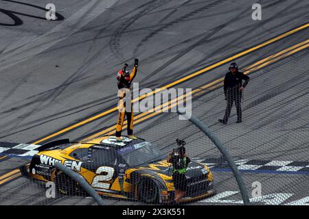 Jesse Love remporte l'AG-Pro 300 à Lincoln, Al, USA. Banque D'Images