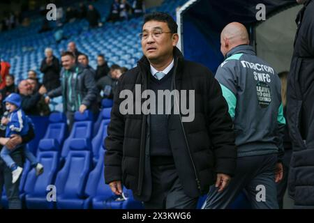 Sheffield, Royaume-Uni. 27 avril 2024. Dejphon Chansiri après le Sheffield Wednesday FC v West Bromwich Albion FC Sky Bet EFL Championship match au Hillsborough Stadium, Sheffield, Angleterre, Royaume-Uni le 27 avril 2024 Credit : Every second Media/Alamy Live News Banque D'Images