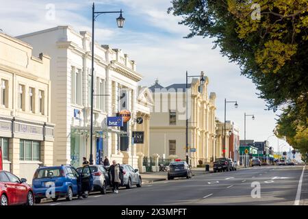 Centre-ville, Thames Street, Oamaru, Otago, Île du Sud, nouvelle-Zélande Banque D'Images