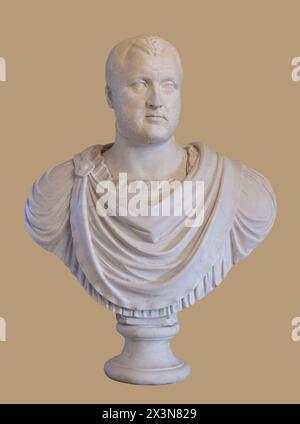 Buste de l'ancien empereur romain Balbinus. Rome, Italie Banque D'Images