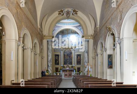 Basilique Santa Pudenziana. Rome, Italie Banque D'Images