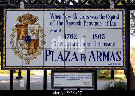 La Nouvelle-Orléans, Louisiane. Quartier français, Banque D'Images