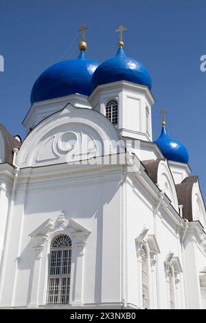 La Cathédrale Notre Dame de Bogolyubovo, Svyato-Bogolyubsky Monastère, au nord de Vladimir, Russie Banque D'Images