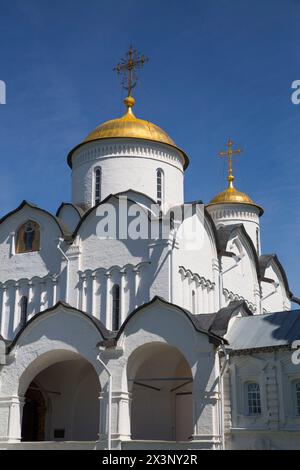 Monastère de Pokrovsky, Souzdal, oblast de Vladimir, anneau d'Or Russie Banque D'Images