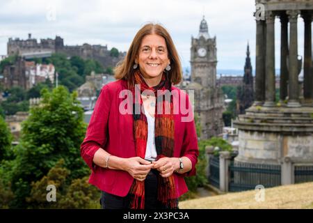 Antonella Sorace FBA FRSE FRSA Professeur de linguistique du développement, Université d'Édimbourg Banque D'Images