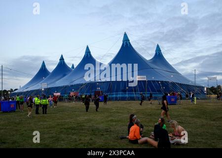 Royal Highland Showground, Big Top, 50 cent Banque D'Images