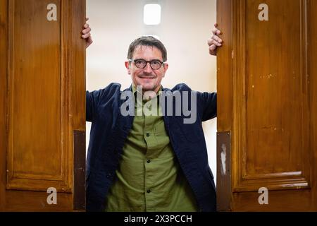 Photo : Nick Barley, directeur du Festival du livre d'Édimbourg Banque D'Images