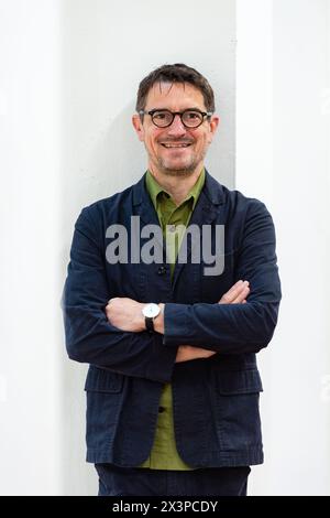 Photo : Nick Barley, directeur du Festival du livre d'Édimbourg Banque D'Images