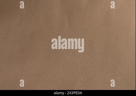 Macro de texture de papier couleur brun carton vue rapprochée Banque D'Images
