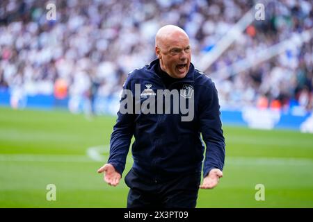 Copenhague, Danemark. 28 avril 2024. Match de Superliga entre le FC Copenhague et l'AGF à Parken à Copenhague le dimanche 28 avril 2024. (Photo : Claus Bech/Scanpix 2024) crédit : Ritzau/Alamy Live News Banque D'Images