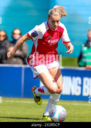 Stade Walton Hall Park, Royaume-Uni. 28 avril 2024. Alessia Russo (23 Arsenal) lors de la Super League féminine Barclays entre Everton et Arsenal au stade Walton Hall Park à Liverpool, Angleterre 28 avril 2024 | photo : Jayde Chamberlain/SPP. Jayde Chamberlain/SPP (Jayde Chamberlain/SPP) crédit : SPP Sport Press photo. /Alamy Live News Banque D'Images